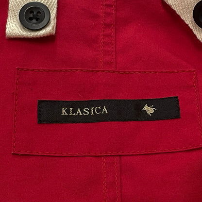 【中古品】【メンズ】 KLASICA クラシカ WATER FALL MODS COAT 20C-01MCT ウォーター フォール モッズコート アウター 140-261024-sa-07-teih サイズ：4 カラー：レッド 万代Net店