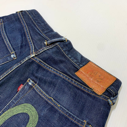 【中古品】【メンズ】 EVISU エヴィス No.2 DENIM PANTS デニムパンツ ボトムス ジーンズ 緑カモメ刺繍 145-261025-ko-21-teih サイズ：32 カラー：インディゴ 万代Net店