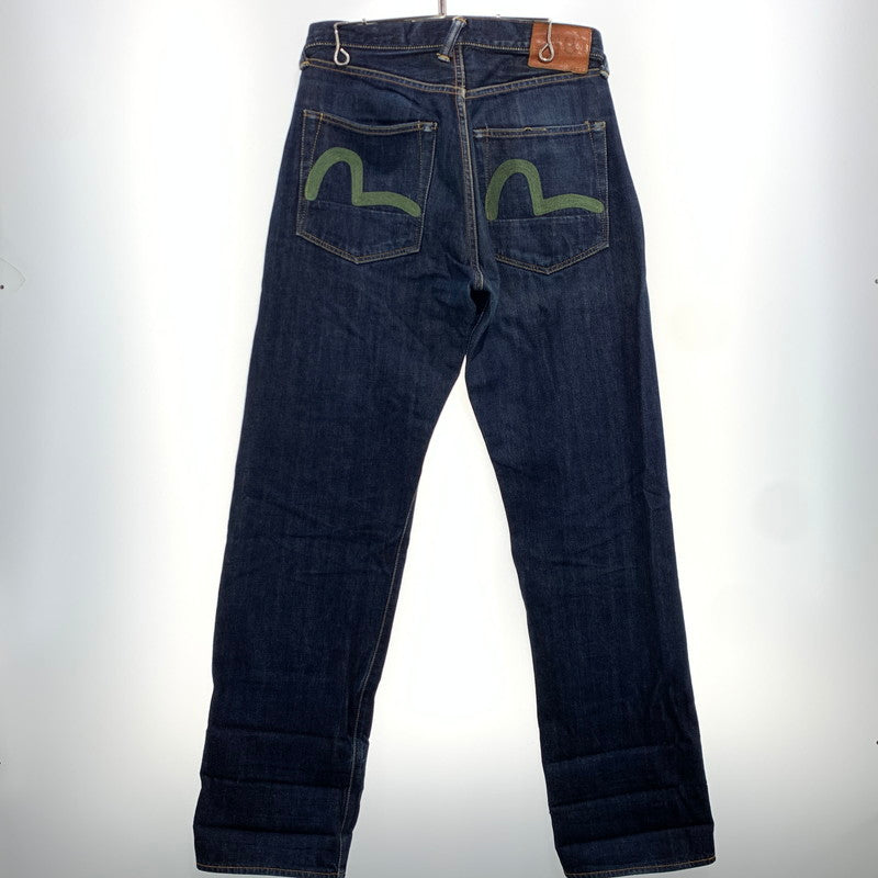 【中古品】【メンズ】 EVISU エヴィス No.2 DENIM PANTS デニムパンツ ボトムス ジーンズ 緑カモメ刺繍 145-261025-ko-21-teih サイズ：32 カラー：インディゴ 万代Net店