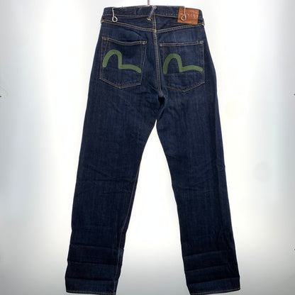【中古品】【メンズ】 EVISU エヴィス No.2 DENIM PANTS デニムパンツ ボトムス ジーンズ 緑カモメ刺繍 145-261025-ko-21-teih サイズ：32 カラー：インディゴ 万代Net店