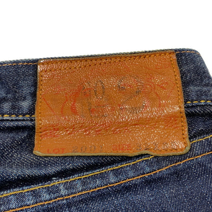【中古品】【メンズ】 EVISU エヴィス No.2 DENIM PANTS デニムパンツ ボトムス ジーンズ 緑カモメ刺繍 145-261025-ko-21-teih サイズ：32 カラー：インディゴ 万代Net店