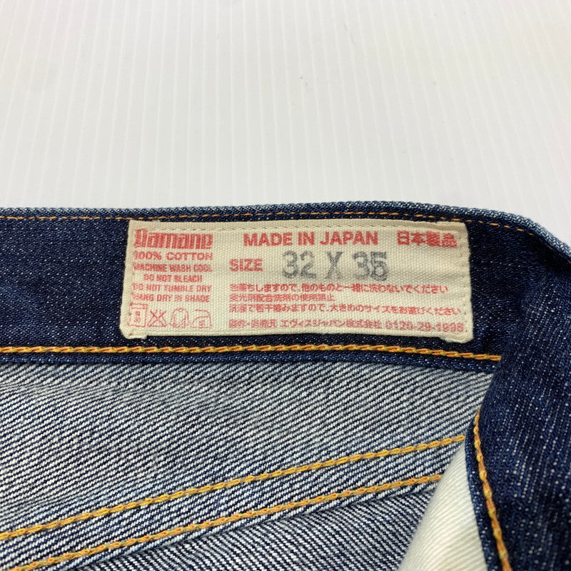 【中古品】【メンズ】 EVISU エヴィス No.2 DENIM PANTS デニムパンツ ボトムス ジーンズ 緑カモメ刺繍 145-261025-ko-21-teih サイズ：32 カラー：インディゴ 万代Net店