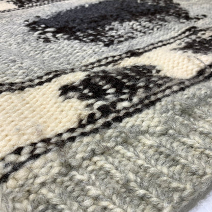 【現状渡し品】【メンズ】 KANATA カナタ COWICHAN KNIT カウチンニット アウター セーター フルジップ 145-261025-ko-14-teih サイズ：不明 カラー：グレー系 万代Net店