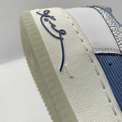 【中古品】【メンズ】 NIKE ナイキ × KOBE BRYANT コービー ブライアント 別注 コラボ AIR FORCE 1 LOW PROTRO IM0583-400 エア フォース 1 ロー プロトロ スニーカー 靴 シューズ 160-261024-ko-01-teih サイズ：27cm カラー：ホワイト/ブルー 万代Net店