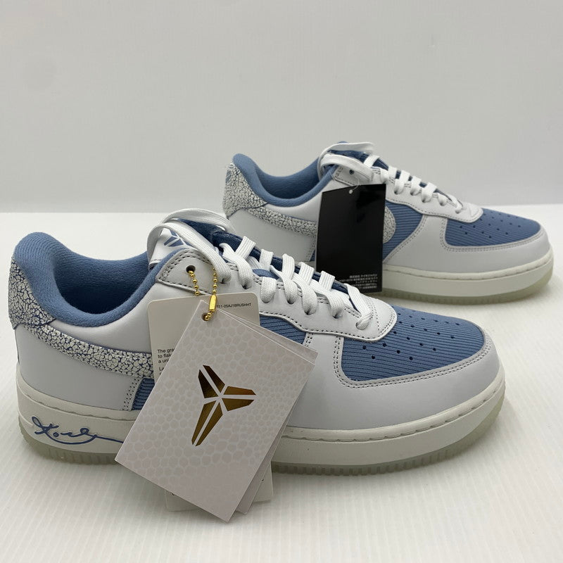 【中古品】【メンズ】 NIKE ナイキ × KOBE BRYANT コービー ブライアント 別注 コラボ AIR FORCE 1 LOW PROTRO IM0583-400 エア フォース 1 ロー プロトロ スニーカー 靴 シューズ 160-261024-ko-01-teih サイズ：27cm カラー：ホワイト/ブルー 万代Net店