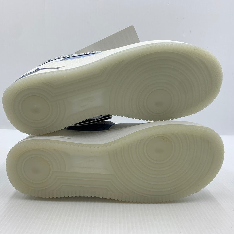 【中古品】【メンズ】 NIKE ナイキ × KOBE BRYANT コービー ブライアント 別注 コラボ AIR FORCE 1 LOW PROTRO IM0583-400 エア フォース 1 ロー プロトロ スニーカー 靴 シューズ 160-261024-ko-01-teih サイズ：27cm カラー：ホワイト/ブルー 万代Net店