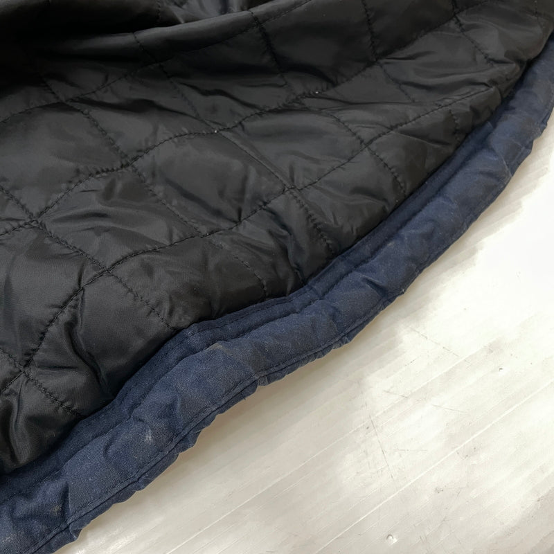 【現状渡し品】【メンズ】 L.L.BEAN エルエルビーン 90's-00's OILED QUILTED DOWN JACKET 90～2000年 オイルド キルティング ダウン ジャケット アウター 144-261024-sa-16-teih サイズ：L カラー：ネイビー 万代Net店