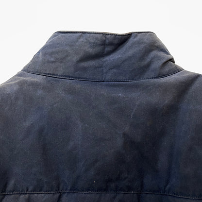 【現状渡し品】【メンズ】 L.L.BEAN エルエルビーン 90's-00's OILED QUILTED DOWN JACKET 90～2000年 オイルド キルティング ダウン ジャケット アウター 144-261024-sa-16-teih サイズ：L カラー：ネイビー 万代Net店