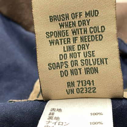 【現状渡し品】【メンズ】 L.L.BEAN エルエルビーン 90's-00's OILED QUILTED DOWN JACKET 90～2000年 オイルド キルティング ダウン ジャケット アウター 144-261024-sa-16-teih サイズ：L カラー：ネイビー 万代Net店