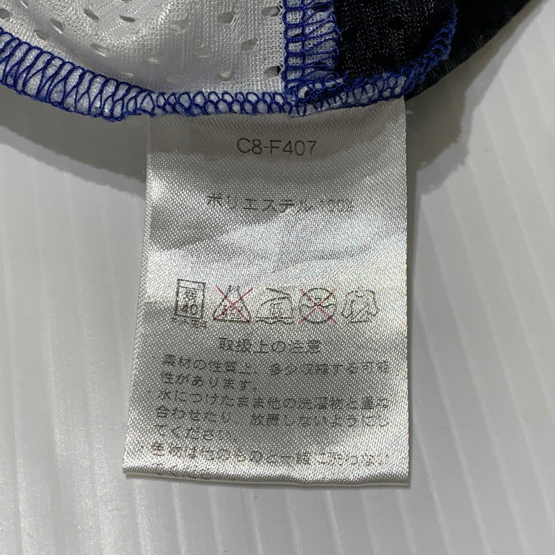 【中古品】【メンズ】 STUSSY ステューシー × CHAMPION チャンピオン 別注 コラボ HOCKEY MESH SHIRT C8-F407 ホッケー メッシュ シャツ 半袖 トップス 142-261025-ko-04-teih サイズ：L カラー：ブルー 万代Net店