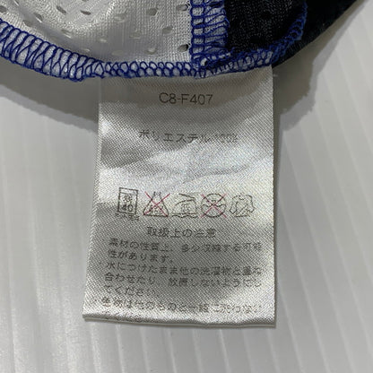 【中古品】【メンズ】 STUSSY ステューシー × CHAMPION チャンピオン 別注 コラボ HOCKEY MESH SHIRT C8-F407 ホッケー メッシュ シャツ 半袖 トップス 142-261025-ko-04-teih サイズ：L カラー：ブルー 万代Net店