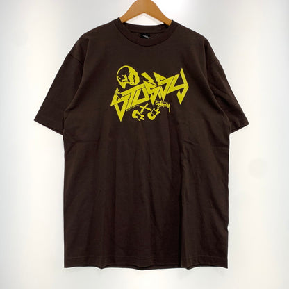 【中古品】【メンズ】 STUSSY ステューシー GRAPHIC LOGO S/S TEE グラフィック ロゴ ショートスリーブ Tシャツ 半袖 トップス 142-261025-ko-02-teih サイズ：L カラー：ブラウン 万代Net店