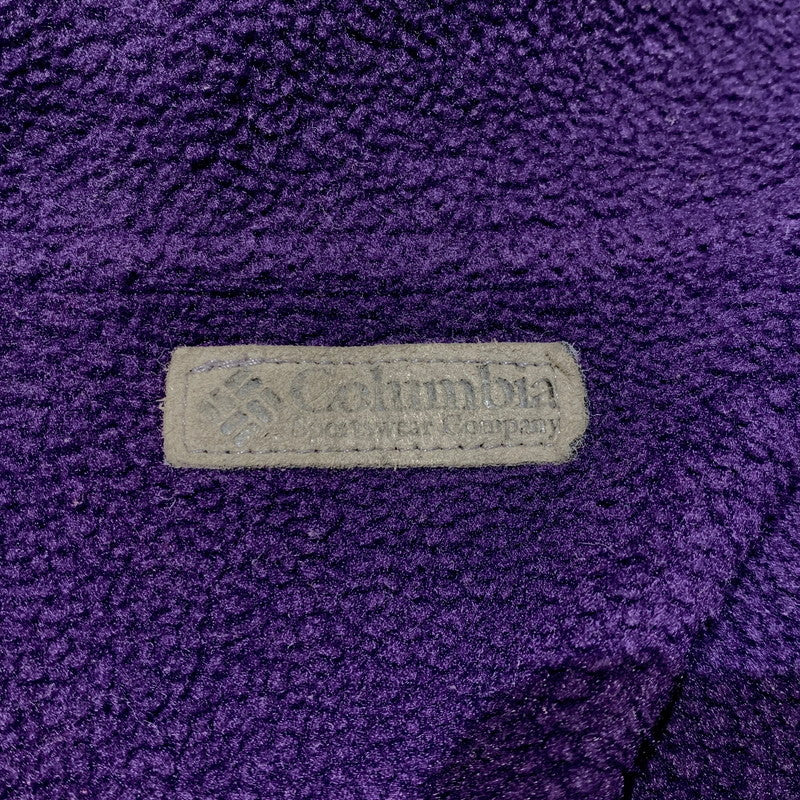 【現状渡し品】【メンズ】 COLUMBIA コロンビア FLEECE SWEATSHIRT フリース スウェットシャツ ライトアウター プルオーバージャケット 144-261025-ko-08-teih サイズ：XL カラー：パープル 万代Net店