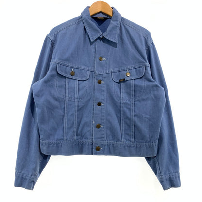 【現状渡し品】【メンズ】 LEE リー 70's~ MOLESKIN TRUCKER JACKET VINTAGE 70年代 モールスキン トラッカー ジャケット ライトアウター デニムジャケット ヴィンテージ 145-261025-ko-07-teih サイズ：不明 カラー：インディゴ 万代Net店