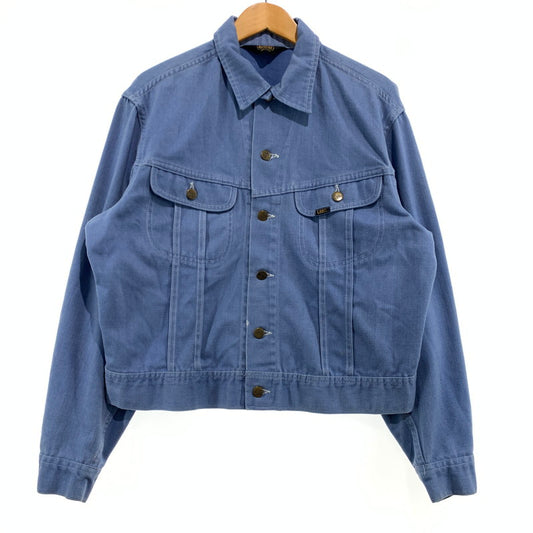【現状渡し品】【メンズ】 LEE リー 70's~ MOLESKIN TRUCKER JACKET VINTAGE 70年代 モールスキン トラッカー ジャケット ライトアウター デニムジャケット ヴィンテージ 145-261025-ko-07-teih サイズ：不明 カラー：インディゴ 万代Net店
