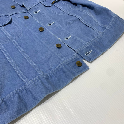 【現状渡し品】【メンズ】 LEE リー 70's~ MOLESKIN TRUCKER JACKET VINTAGE 70年代 モールスキン トラッカー ジャケット ライトアウター デニムジャケット ヴィンテージ 145-261025-ko-07-teih サイズ：不明 カラー：インディゴ 万代Net店