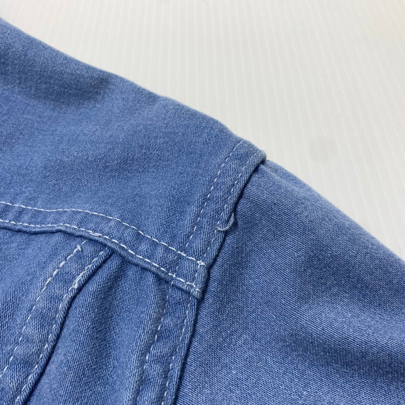 【現状渡し品】【メンズ】 LEE リー 70's~ MOLESKIN TRUCKER JACKET VINTAGE 70年代 モールスキン トラッカー ジャケット ライトアウター デニムジャケット ヴィンテージ 145-261025-ko-07-teih サイズ：不明 カラー：インディゴ 万代Net店