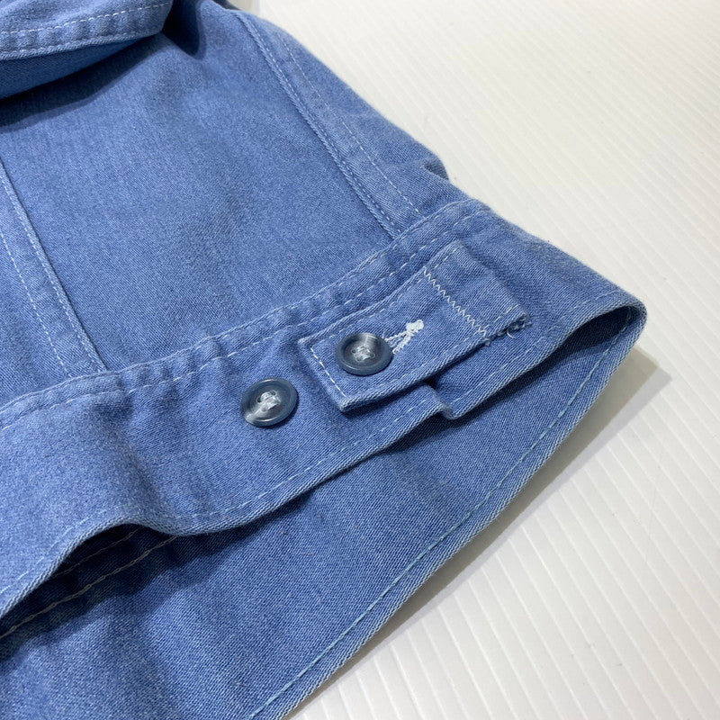 【現状渡し品】【メンズ】 LEE リー 70's~ MOLESKIN TRUCKER JACKET VINTAGE 70年代 モールスキン トラッカー ジャケット ライトアウター デニムジャケット ヴィンテージ 145-261025-ko-07-teih サイズ：不明 カラー：インディゴ 万代Net店