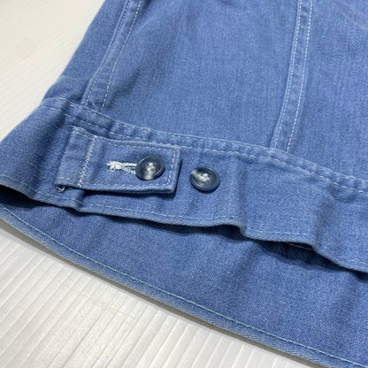【現状渡し品】【メンズ】 LEE リー 70's~ MOLESKIN TRUCKER JACKET VINTAGE 70年代 モールスキン トラッカー ジャケット ライトアウター デニムジャケット ヴィンテージ 145-261025-ko-07-teih サイズ：不明 カラー：インディゴ 万代Net店