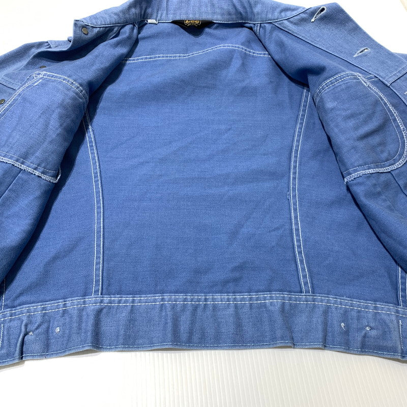 【現状渡し品】【メンズ】 LEE リー 70's~ MOLESKIN TRUCKER JACKET VINTAGE 70年代 モールスキン トラッカー ジャケット ライトアウター デニムジャケット ヴィンテージ 145-261025-ko-07-teih サイズ：不明 カラー：インディゴ 万代Net店
