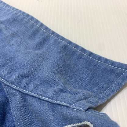 【現状渡し品】【メンズ】 LEE リー 70's~ MOLESKIN TRUCKER JACKET VINTAGE 70年代 モールスキン トラッカー ジャケット ライトアウター デニムジャケット ヴィンテージ 145-261025-ko-07-teih サイズ：不明 カラー：インディゴ 万代Net店