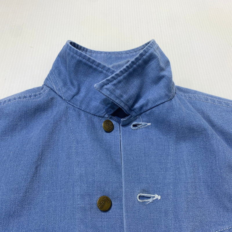 【現状渡し品】【メンズ】 LEE リー 70's~ MOLESKIN TRUCKER JACKET VINTAGE 70年代 モールスキン トラッカー ジャケット ライトアウター デニムジャケット ヴィンテージ 145-261025-ko-07-teih サイズ：不明 カラー：インディゴ 万代Net店