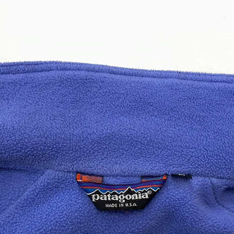 【中古品】【メンズ】 PATAGONIA パタゴニア 80's VINTAGE SHELLED SYNCHILLA JACKET 28101 80年代 ヴィンテージ シェルド シンチラ ジャケット アウター 144-261024-sa-20-teih サイズ：M カラー：グレー 万代Net店