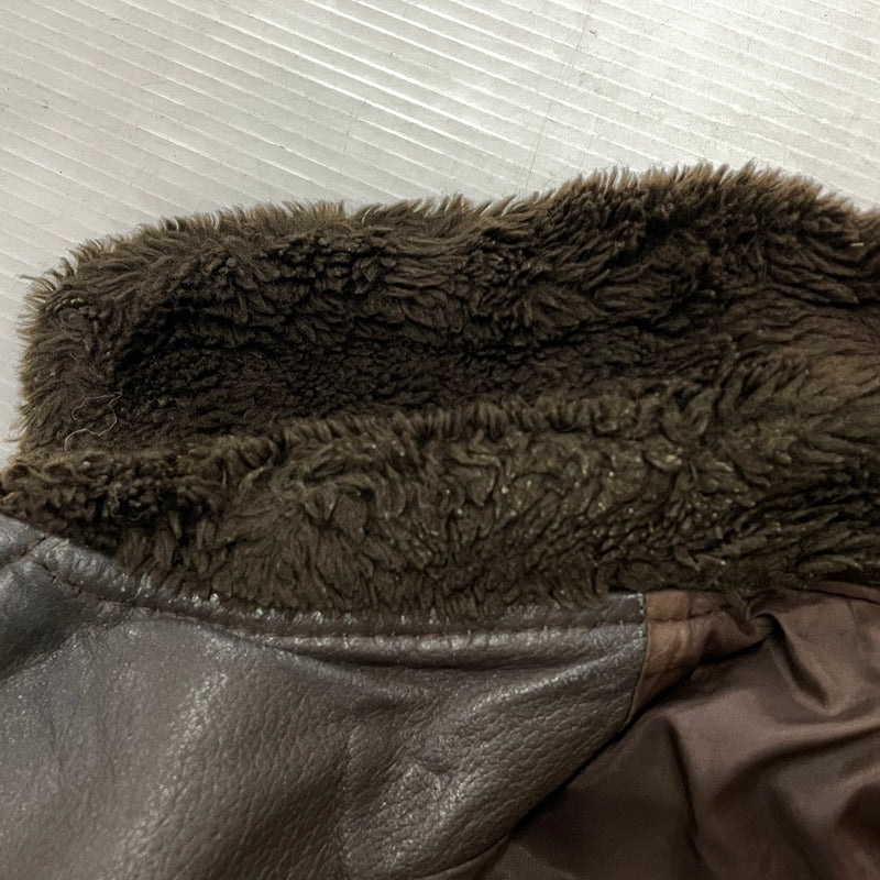 【現状渡し品】【メンズ】 U.S.NAVY アメリカ海軍 70's VINTAGE G-1 FLIGHT JACKET 8415-00-268-7797 70年代 ヴィンテージ ジーワン ジャケット アウター 145-261024-sa-06-teih サイズ：40 カラー：ブラウン 万代Net店