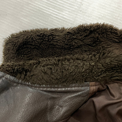 【現状渡し品】【メンズ】 U.S.NAVY アメリカ海軍 70's VINTAGE G-1 FLIGHT JACKET 8415-00-268-7797 70年代 ヴィンテージ ジーワン ジャケット アウター 145-261024-sa-06-teih サイズ：40 カラー：ブラウン 万代Net店