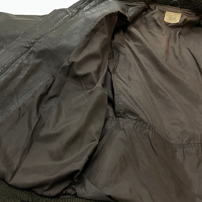 【現状渡し品】【メンズ】 U.S.NAVY アメリカ海軍 70's VINTAGE G-1 FLIGHT JACKET 8415-00-268-7797 70年代 ヴィンテージ ジーワン ジャケット アウター 145-261024-sa-06-teih サイズ：40 カラー：ブラウン 万代Net店