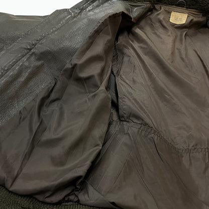 【現状渡し品】【メンズ】 U.S.NAVY アメリカ海軍 70's VINTAGE G-1 FLIGHT JACKET 8415-00-268-7797 70年代 ヴィンテージ ジーワン ジャケット アウター 145-261024-sa-06-teih サイズ：40 カラー：ブラウン 万代Net店