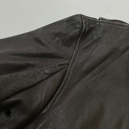 【現状渡し品】【メンズ】 U.S.NAVY アメリカ海軍 70's VINTAGE G-1 FLIGHT JACKET 8415-00-268-7797 70年代 ヴィンテージ ジーワン ジャケット アウター 145-261024-sa-06-teih サイズ：40 カラー：ブラウン 万代Net店