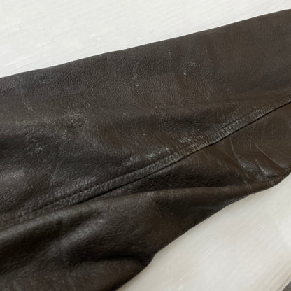 【現状渡し品】【メンズ】 U.S.NAVY アメリカ海軍 70's VINTAGE G-1 FLIGHT JACKET 8415-00-268-7797 70年代 ヴィンテージ ジーワン ジャケット アウター 145-261024-sa-06-teih サイズ：40 カラー：ブラウン 万代Net店