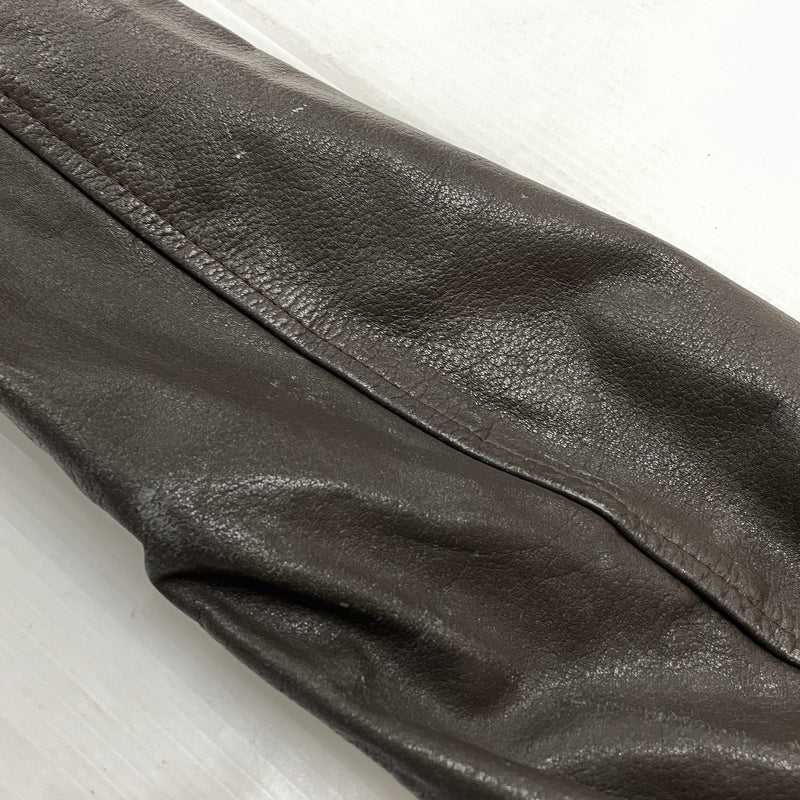 【現状渡し品】【メンズ】 U.S.NAVY アメリカ海軍 70's VINTAGE G-1 FLIGHT JACKET 8415-00-268-7797 70年代 ヴィンテージ ジーワン ジャケット アウター 145-261024-sa-06-teih サイズ：40 カラー：ブラウン 万代Net店