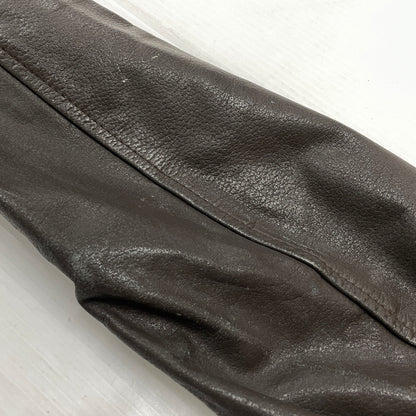 【現状渡し品】【メンズ】 U.S.NAVY アメリカ海軍 70's VINTAGE G-1 FLIGHT JACKET 8415-00-268-7797 70年代 ヴィンテージ ジーワン ジャケット アウター 145-261024-sa-06-teih サイズ：40 カラー：ブラウン 万代Net店
