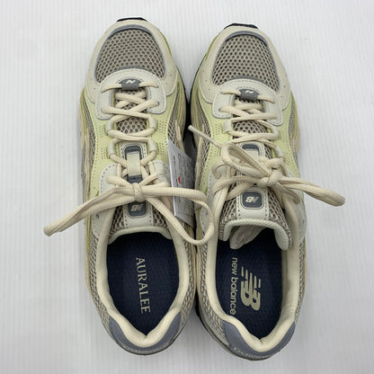 【中古品】【メンズ】 NEW BALANCE ニューバランス × AURALEE オーラリー 別注 コラボ LIFESTYLE 204L SNEAKERS U204L7YU ライフスタイル スニーカー 靴 シューズ 162-261024-ko-02-teih サイズ：27cm カラー：ホワイト系/ライム系 万代Net店