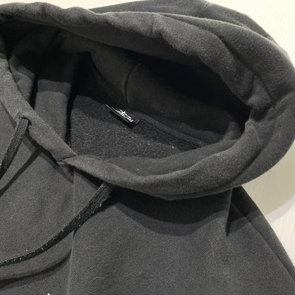 【現状渡し品】【メンズ】 STUSSY ステューシー WORLD TOUR HOODIE 3923713 ワールド ツアー フーディ トップス プルオーバーパーカー 142-261025-ko-10-teih サイズ：L カラー：ブラック 万代Net店