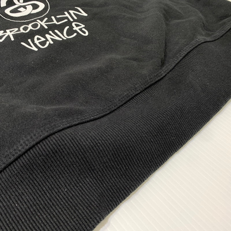 【現状渡し品】【メンズ】 STUSSY ステューシー WORLD TOUR HOODIE 3923713 ワールド ツアー フーディ トップス プルオーバーパーカー 142-261025-ko-10-teih サイズ：L カラー：ブラック 万代Net店