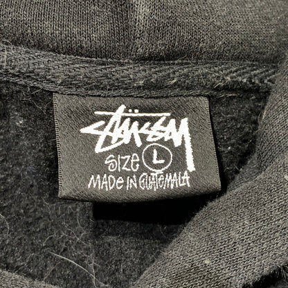 【現状渡し品】【メンズ】 STUSSY ステューシー WORLD TOUR HOODIE 3923713 ワールド ツアー フーディ トップス プルオーバーパーカー 142-261025-ko-10-teih サイズ：L カラー：ブラック 万代Net店
