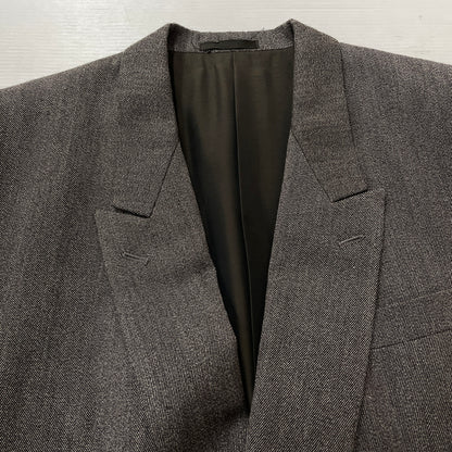 【現状渡し品】【メンズ】 JUM MEN ジュンメン 80's-90's SET UP SUIT 80～90年代 セット アップ スーツ 147-261024-sa-02-teih サイズ：M-74 カラー：カーキ系 万代Net店