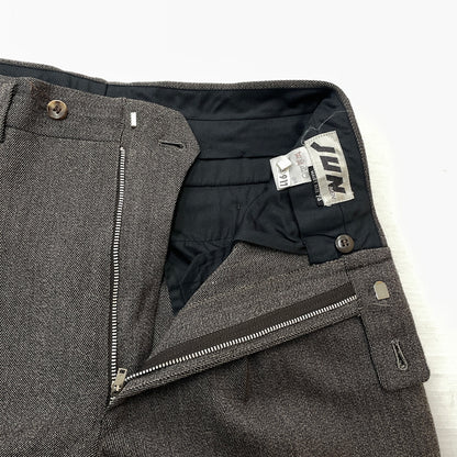 【現状渡し品】【メンズ】 JUM MEN ジュンメン 80's-90's SET UP SUIT 80～90年代 セット アップ スーツ 147-261024-sa-02-teih サイズ：M-74 カラー：カーキ系 万代Net店
