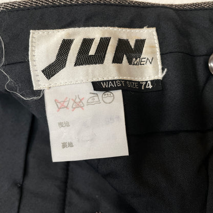 【現状渡し品】【メンズ】 JUM MEN ジュンメン 80's-90's SET UP SUIT 80～90年代 セット アップ スーツ 147-261024-sa-02-teih サイズ：M-74 カラー：カーキ系 万代Net店