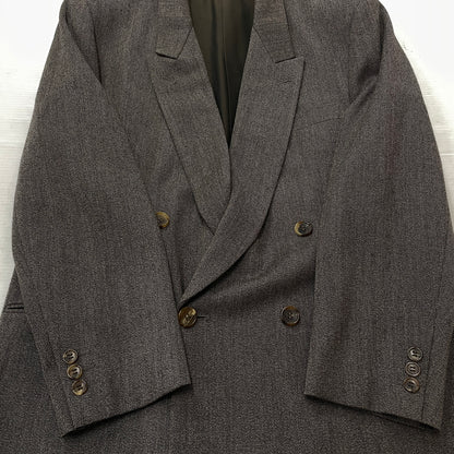 【現状渡し品】【メンズ】 JUM MEN ジュンメン 80's-90's SET UP SUIT 80～90年代 セット アップ スーツ 147-261024-sa-02-teih サイズ：M-74 カラー：カーキ系 万代Net店