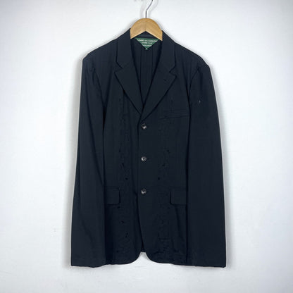 【中古品】【メンズ】 COMME des GARCONS HOMME PLUS コムデギャルソンオムプリュス EVERGREEN CHAIN JACKET AD2006 PS-J206 チェーンジャケット バッドボーイ期 140-261027-yo-02-teih サイズ：M カラー：ブラック 万代Net店
