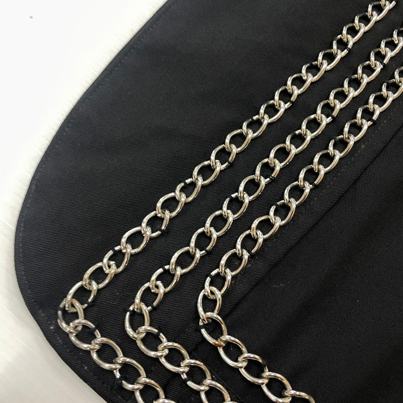 【中古品】【メンズ】 COMME des GARCONS HOMME PLUS コムデギャルソンオムプリュス EVERGREEN CHAIN JACKET AD2006 PS-J206 チェーンジャケット バッドボーイ期 140-261027-yo-02-teih サイズ：M カラー：ブラック 万代Net店