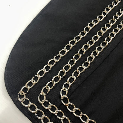【中古品】【メンズ】 COMME des GARCONS HOMME PLUS コムデギャルソンオムプリュス EVERGREEN CHAIN JACKET AD2006 PS-J206 チェーンジャケット バッドボーイ期 140-261027-yo-02-teih サイズ：M カラー：ブラック 万代Net店