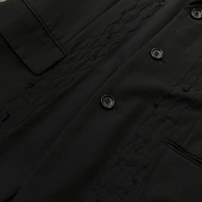【中古品】【メンズ】 COMME des GARCONS HOMME PLUS コムデギャルソンオムプリュス EVERGREEN CHAIN JACKET AD2006 PS-J206 チェーンジャケット バッドボーイ期 140-261027-yo-02-teih サイズ：M カラー：ブラック 万代Net店