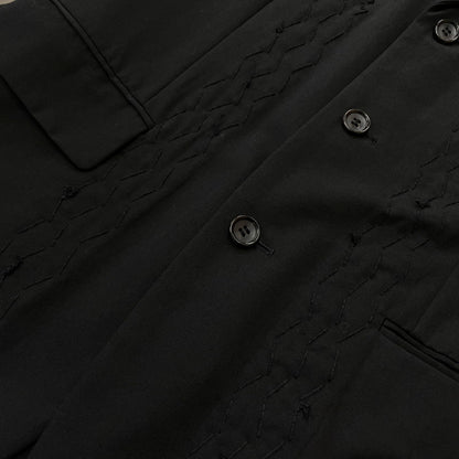 【中古品】【メンズ】 COMME des GARCONS HOMME PLUS コムデギャルソンオムプリュス EVERGREEN CHAIN JACKET AD2006 PS-J206 チェーンジャケット バッドボーイ期 140-261027-yo-02-teih サイズ：M カラー：ブラック 万代Net店