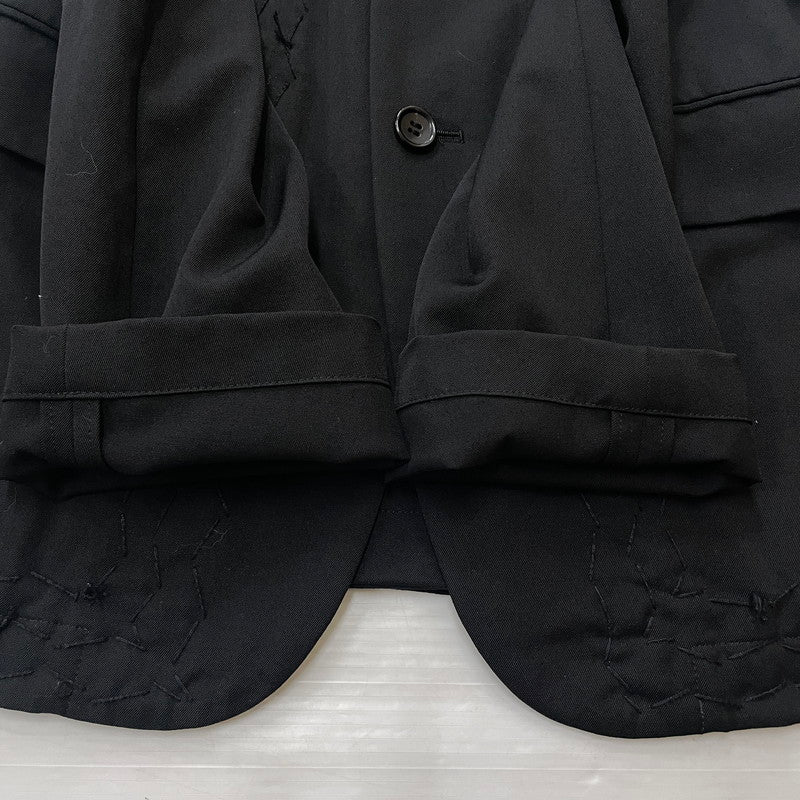 【中古品】【メンズ】 COMME des GARCONS HOMME PLUS コムデギャルソンオムプリュス EVERGREEN CHAIN JACKET AD2006 PS-J206 チェーンジャケット バッドボーイ期 140-261027-yo-02-teih サイズ：M カラー：ブラック 万代Net店