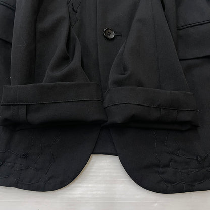 【中古品】【メンズ】 COMME des GARCONS HOMME PLUS コムデギャルソンオムプリュス EVERGREEN CHAIN JACKET AD2006 PS-J206 チェーンジャケット バッドボーイ期 140-261027-yo-02-teih サイズ：M カラー：ブラック 万代Net店